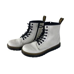 Dr Martens sz 5 White ZAVALA J Aw004 Original Air Wair Leather bounce